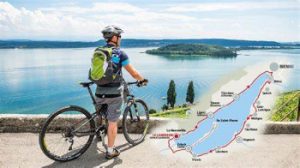 Vélo de route autour du lac et VTT